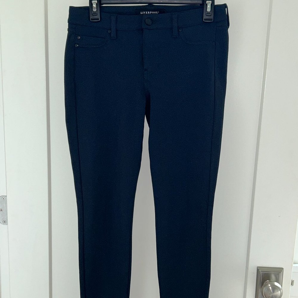 Liverpool Madonna skinny jeans sz 6/28 NWOT ponte knit XM2015LBBV1